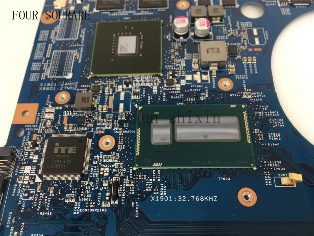 Четыре sourare для acer Aspire E1-472 E1-472G материнская плата для ноутбука I3-4010U процессор 48.4YP20.031 материнская плата с графическим тестом