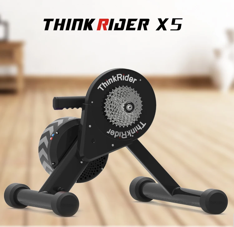 Thinkrider X5 20-29 MTB умный тренажер прямой цепной привод встроенный измеритель мощности велосипедные тренажеры для power Fun, Zwift, PerfPro