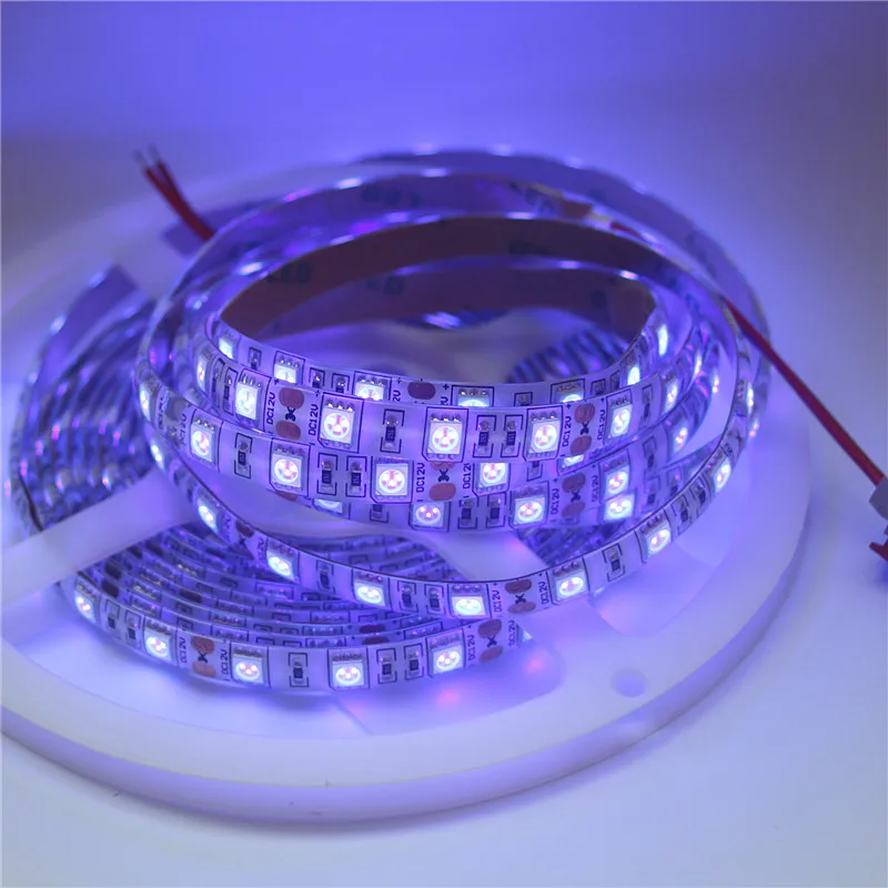 Светодиодный УФ полосный светильник 5050 SMD 60 светодиодный s/m 395 405nm
