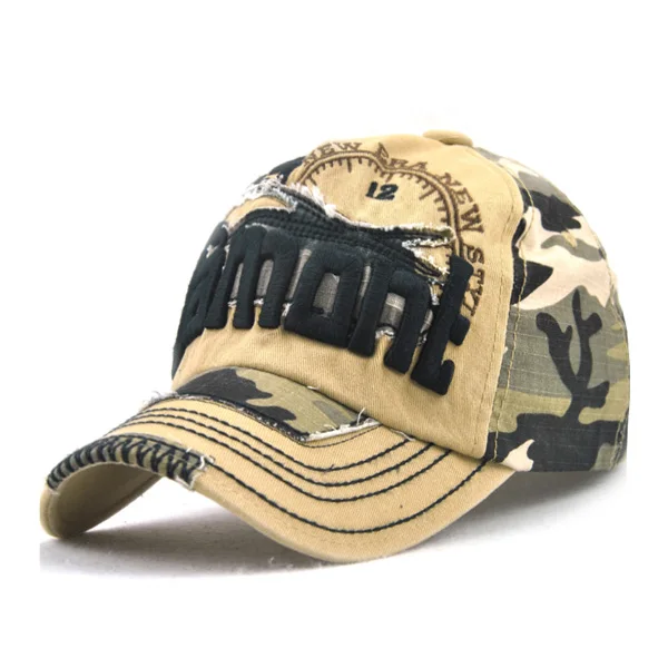 Новые брендовые бейсболки камуфляжные мужские Casquette женский рюкзак кепки s Bone шапки для мужчин промытая винтажная шляпа бейсбольная Кепка Gorras - Цвет: khaki