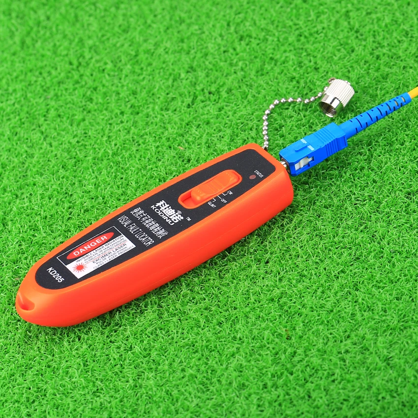 Оптовая цена 1 мВт красный лазерный свет тестер волоконно оптического кабеля