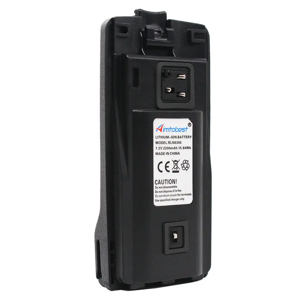 Аккумулятор RLN6305 RLN6308B для Motorola RDV2020 RDM2020 RDM2080 RDU4100 RMM2050|Запчасти и аксессуары раций|