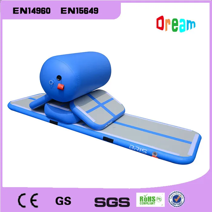 Скидка Надувная воздушная дорожка 6x1,8x0,2 м в комплекте, надувной коврик для тренажерного зала, надувная воздушная дорожка, один насос бесплатно