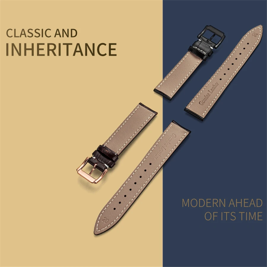 Genuine Leather Watch Band Strap for Samsung Galaxy gear s3/Sport Galaxy 42 46 Active Band 19mm 20m 24mm leather 22mm band quick