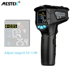Цифровой ИК-термометр MESTEK, Бесконтактный гигрометр 50-800 C