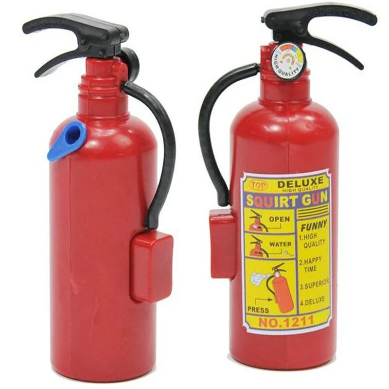 Creative Fire extinguisher water gun toy Fireman Pretend Play 4*3.8*11CM children watergun summer |