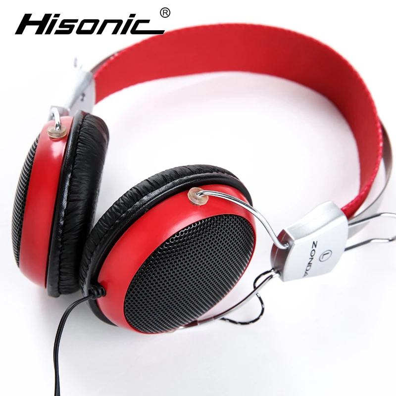 Hisonic HiFi Наушники С Микрофоном Проводной Пассивный Шумоподавлением Регулируемый