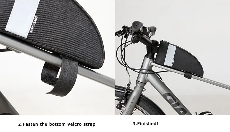 Roswheel Sahoo 122003 водостойкая велосипедная передняя рама верхняя труба сумка Паньер сумка