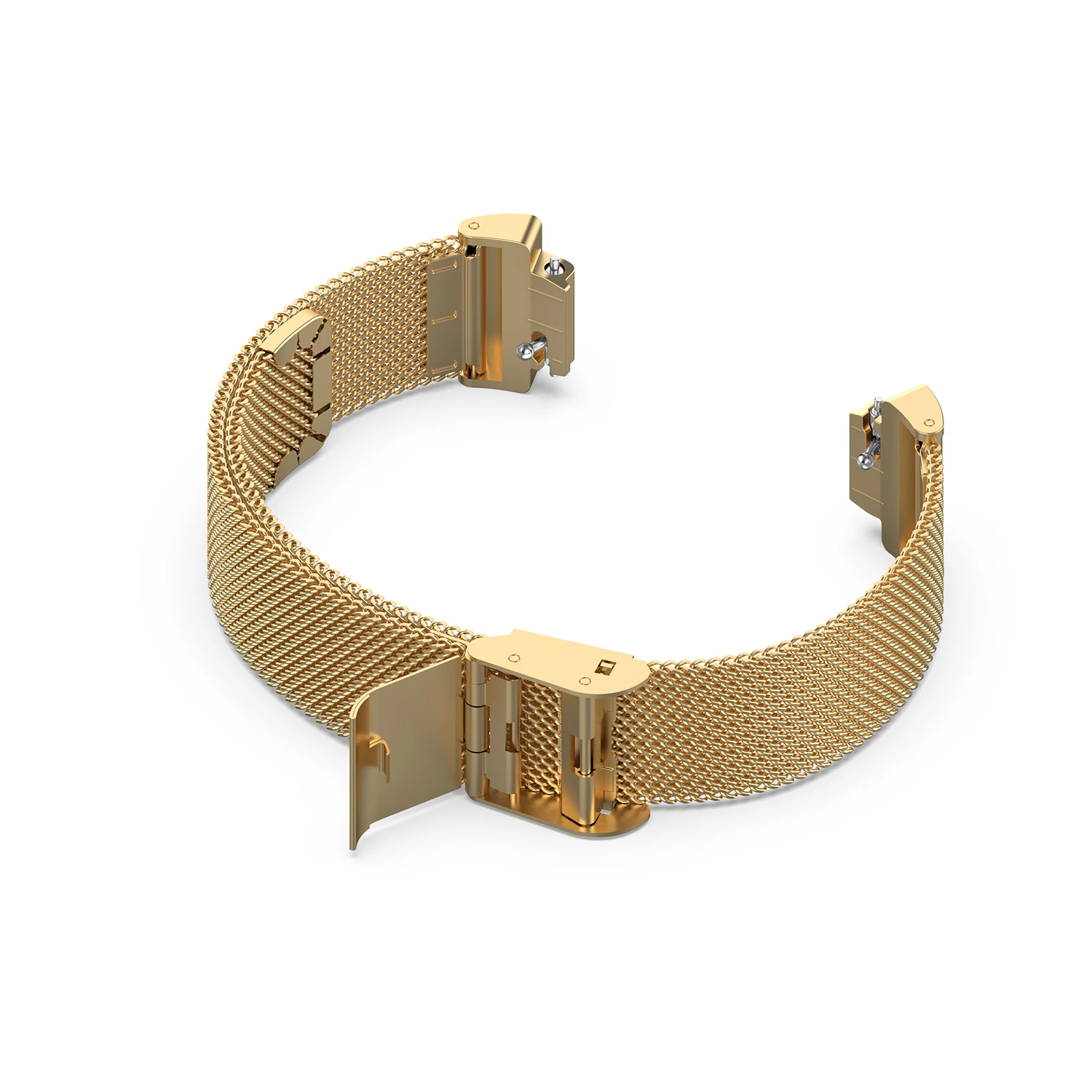 Регулируемый ремешок из нержавеющей стали для Fitbit Inspire/Inspire HR/ACE2, умный ремешок для часов, шагомер, фитнес-браслет, ремешок, браслет