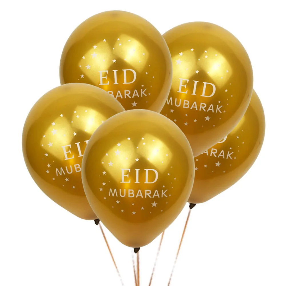 12 шт./лот, латексные шары happy eid Mubarak, мусульманские, Eid Al-Fitr hajj, вечерние украшения, поставки, глобус, исламский Рамадан, Декор, балон - Цвет: style12