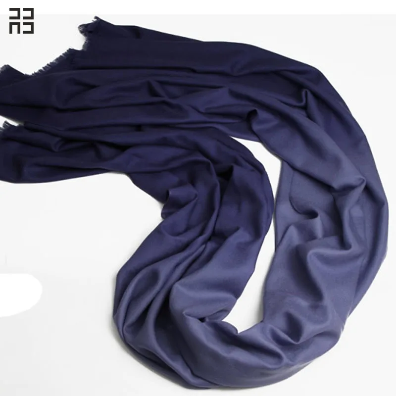 Бесплатная доставка женские шарфы контрастных цветов 200S высококачественный