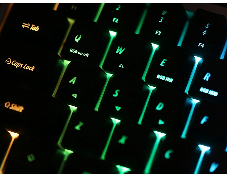 KBDfans 64 клавиши abs материал oem профиль колпачки с подсветкой 1,75 shift