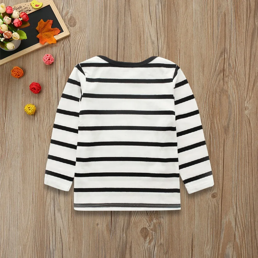 Модная детская одежда для маленьких мальчиков 2018 блузка с длинными рукавами и