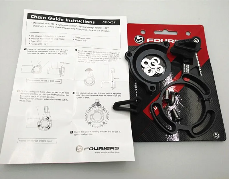 FOURIERS MTB велосипедная цепь руководство для 1x система привода поезда 28t ~ 32t цепные