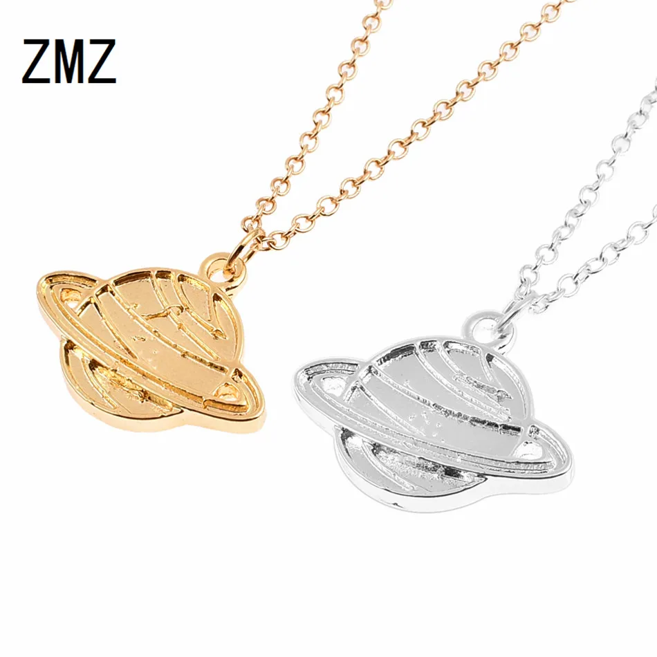ZMZ 10pcs/lot 2018 Europe/US fashion planet pendant cute astronomy universe necklace gift for mom/friend party jewelry | Украшения и
