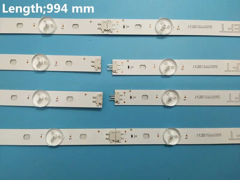 5 комплектов = 40 шт. светодиодная подсветка для LG TV 49UJ630V 49LJ5500 NC490DUE-AAFX1-41CA GAN01-1294A-P1 |
