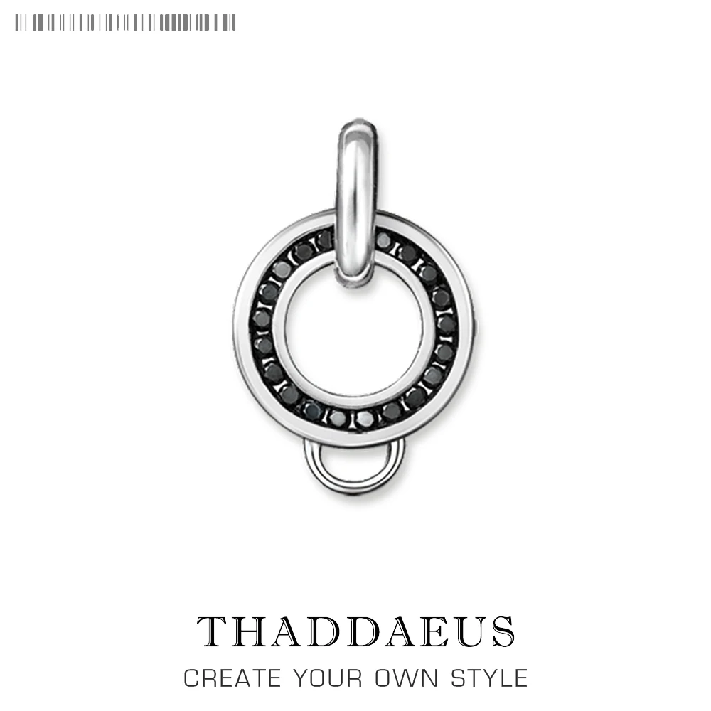 Кулон Шарм Перевозчик Черный CZ 2018 в богемном стиле брендовые модная новинка