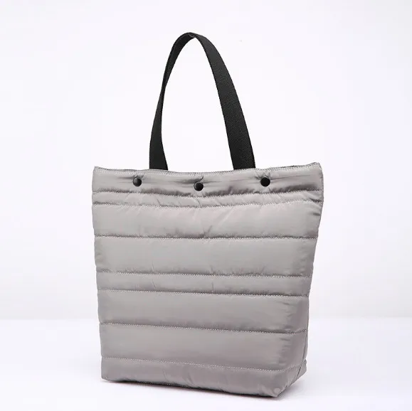 2021 new women's bag Korean version of the fashion down space cotton waterproof shoulder bagsac sac a main computerb Bag |