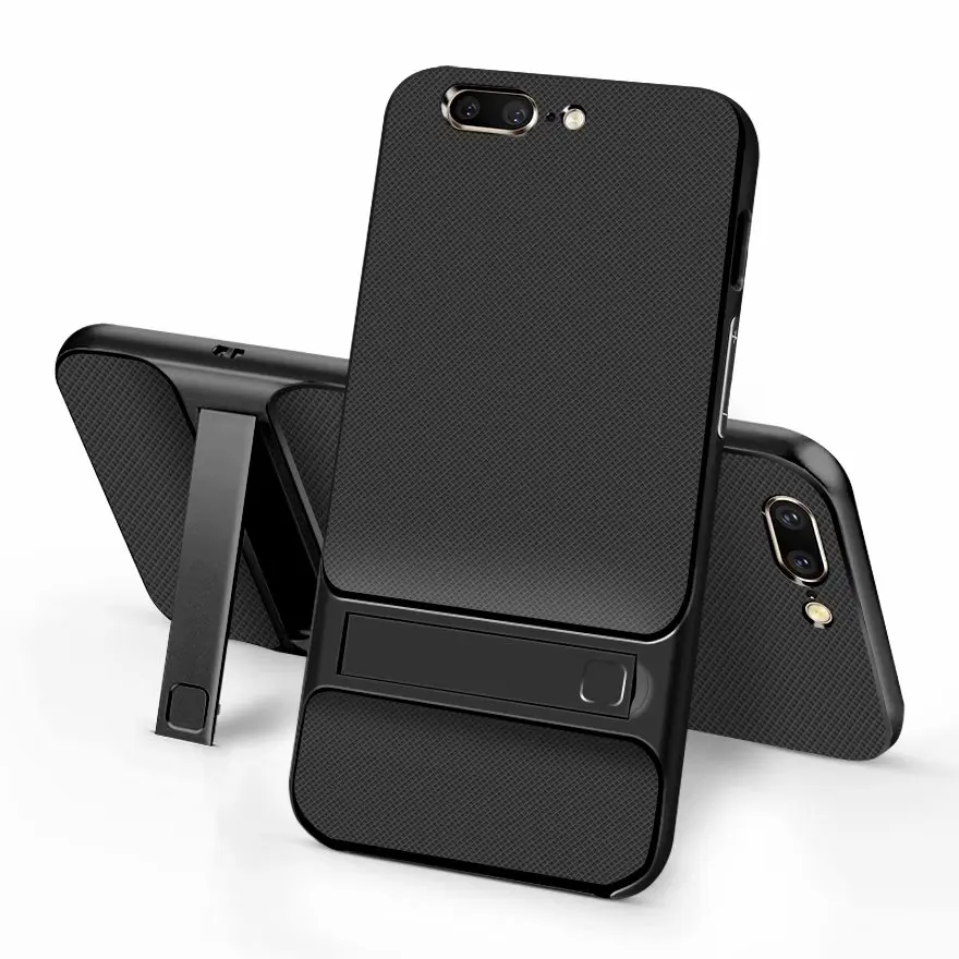 YonLinTan coque cover case For OnePlus 5 one plus 5t oneplus5 T Silicone on back Phone with holder covers Accessories |