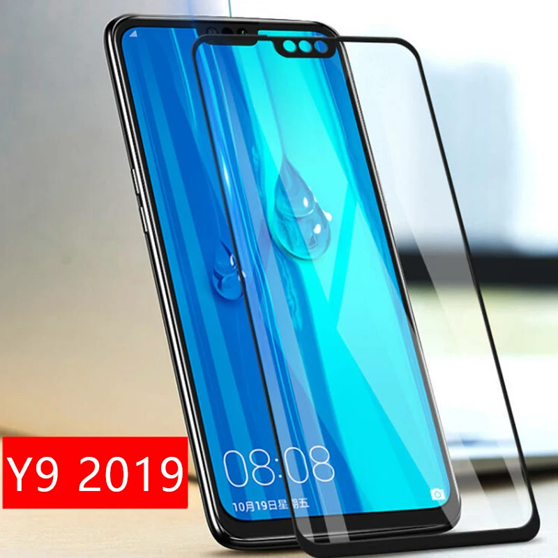 Защитное стекло для huawei Y9 2019 закаленное защитное экрана Huawey Y 9 9y Y92019 Защищенный
