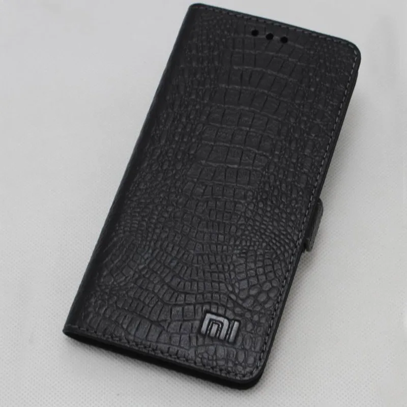 Оригинальный чехол для Xiaomi Redmi 6 pro откидной из натуральной кожи Роскошный в виде