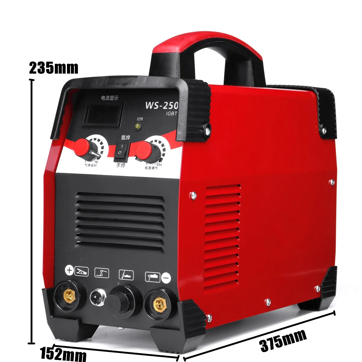 Новейший 220V 7700W 2в1 TIG/ARC Электрический сварочный аппарат 20-250A MMA IGBT палочный инвертор для сварки и электрической работы
