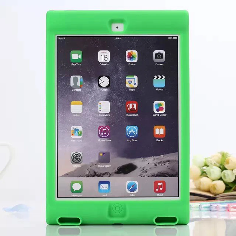 Для iPad 9 7 2017/9. 2018/air 2 уникальный мягкий силиконовый ударопрочный детский чехол для