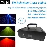 1xlot rgb 1w dmx512 laser lights line scanner stage lighting effect laser projector lights dj dance bar xmas party disco lights