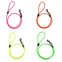 waterproof pvc material dog leash for small medium dogs round dog leashes deodorant easy to clean pet lead dog traction rope