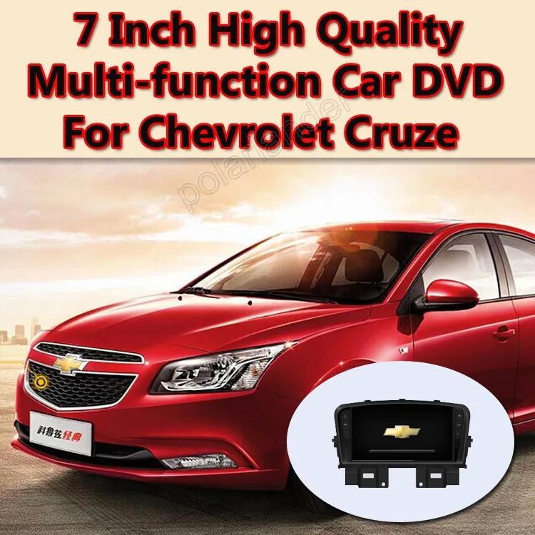7 дюймов в тире 2 Din Автомобильный dvd плеер для Chevrolet Cruze с GPS навигацией радио Bluetooth BT