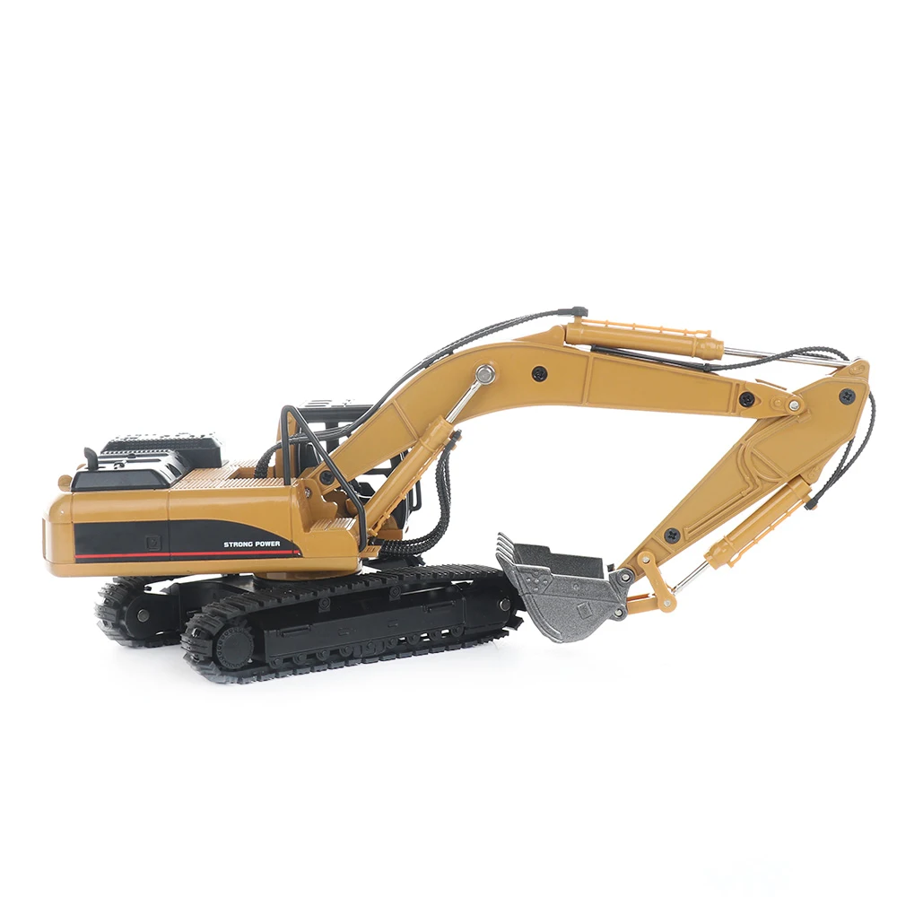 Мини Литой экскаватор строительный грузовик гусеничный модель инженерный
