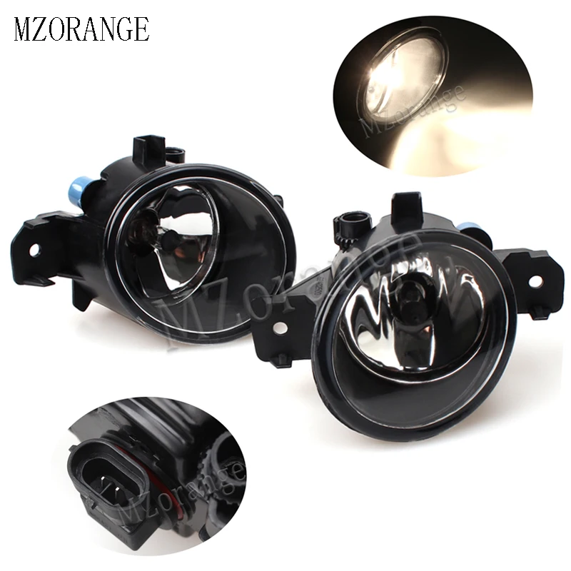 2 шт. противотуманный светильник в сборе для NISSAN Qashqai Altima Maxima Sentra Primera Rogue Pathfinder NV400 DRL галогенные 55 Вт стайлинга автомобилей