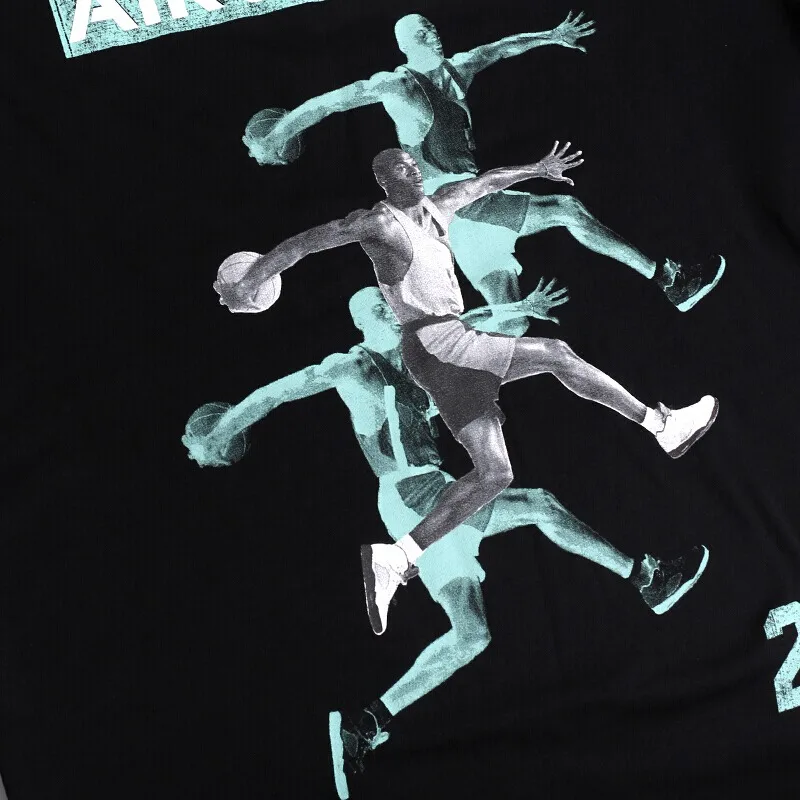 Оригинал Новое поступление 2018 NIKE JBSK TEE SU PHOTO мужские футболки с коротким рукавом