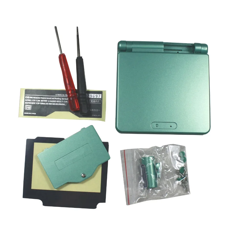 Зеленый чехол для Nintendo GBA SP Gameboy Advance SP|nintendo shell|cover coverscovers for cases |