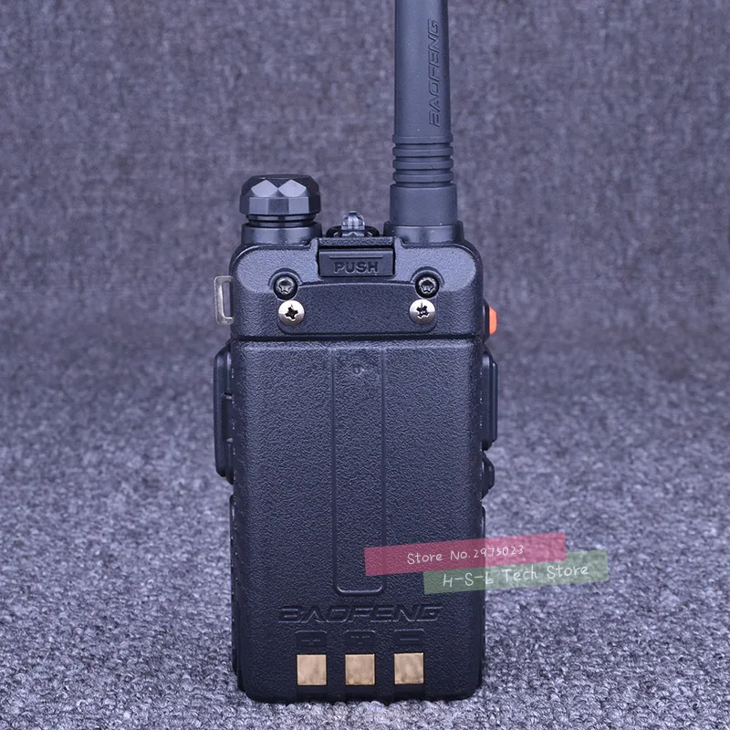 Рация BaoFeng Портативная радиостанция VHF и UHF двухдиапазонный дисплей 128 каналов