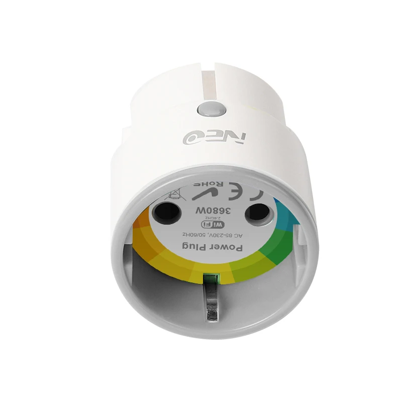 Wi-Fi ЕС Smart Plug с замером адаптер для вилки WiFi переключатель мини розетка поддержка