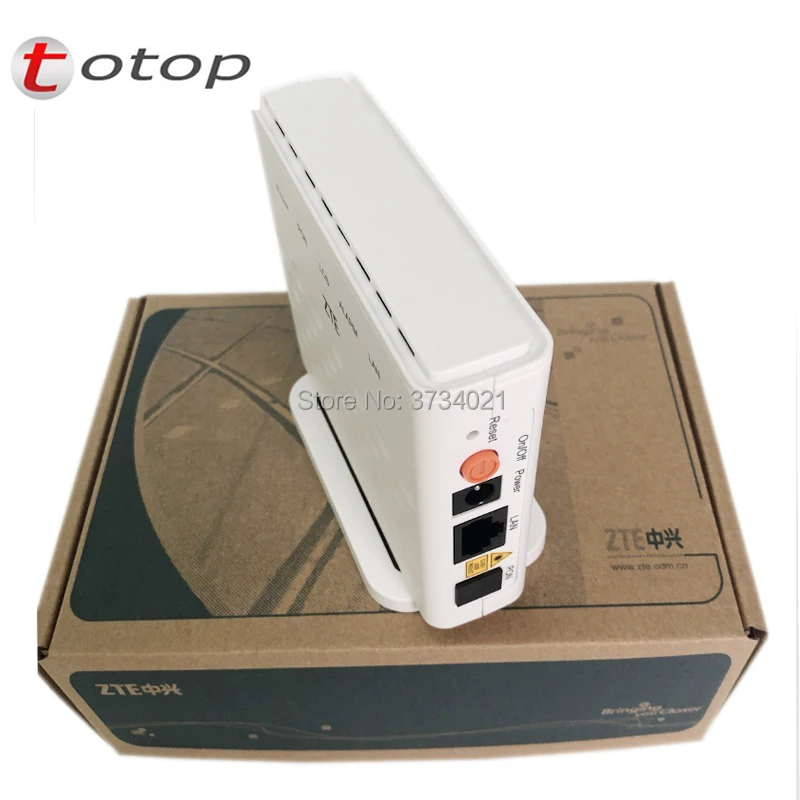 100% новый ZTE оригинальный Однопортовый ONU F601 GPON ONT Волоконно Оптическая сеть 1GE zte f601