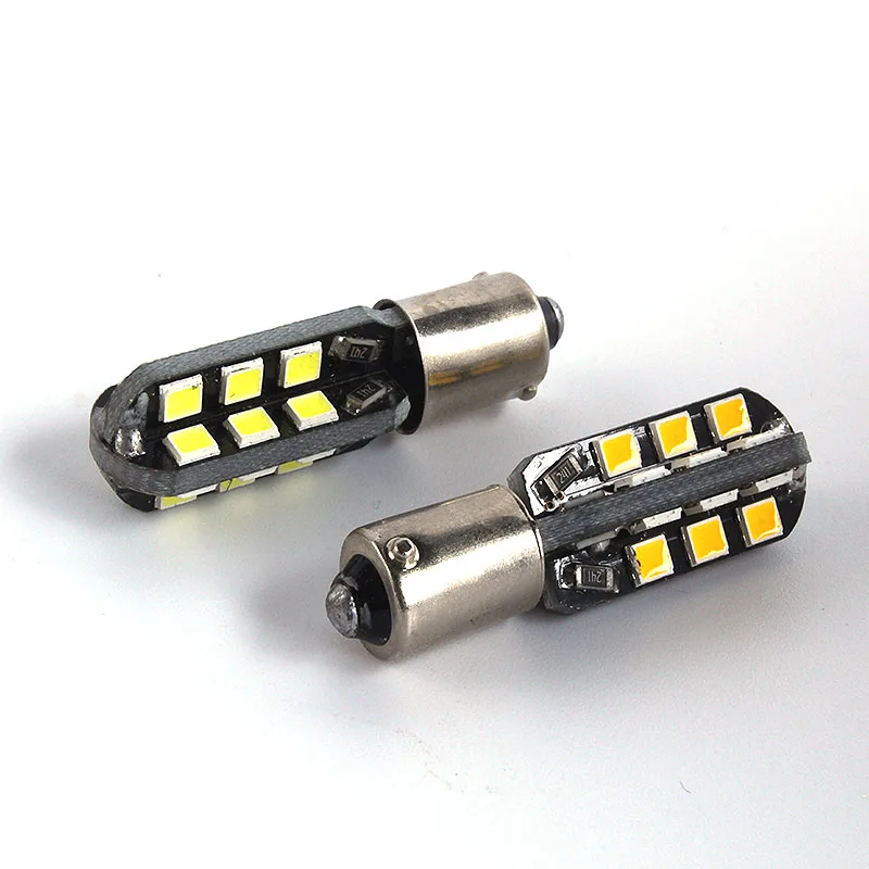 100PCS Best price BA9S T4W 24-2835 Warm White 24 2835 LED Light Bulb for Car Reading Lamp DC 12V car styling | Автомобили и