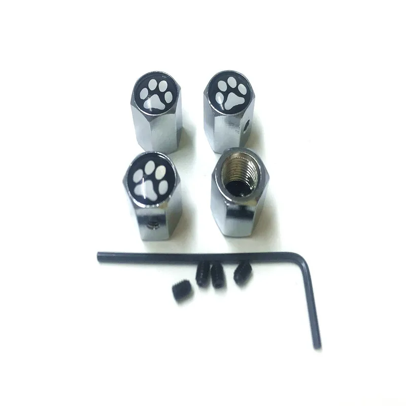 4 шт./лот автомобильный Стайлинг Противоугонный патрубок клапана воздушной