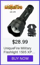 UniqueFire 1605 OSRAM IR 850 мм Инфракрасный фонарик 75 мм объектив ночного видения Факел 3 режима для использования с устройством ночного видения