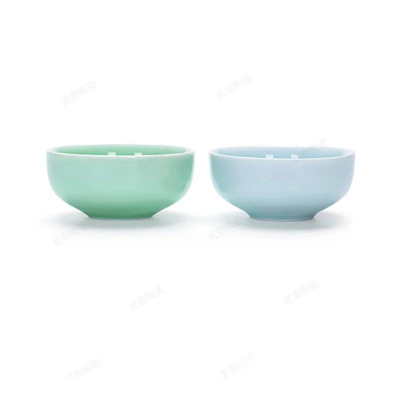 Новинка 2019 китайский керамический кунг фу чайная чашка 50 мл Celadon Azure/Green Carp Золотая