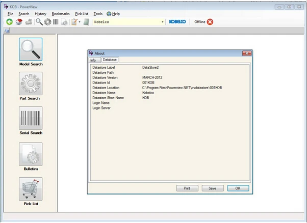 Детали Kobelco каталог 2012 PowerView + встроенное видео Разблокировка на многих
