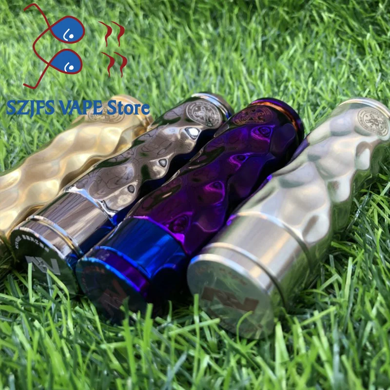 Электронная сигарета AV Dimple Gyre Mod Vape Mods металлическая трубка латунь медь 510
