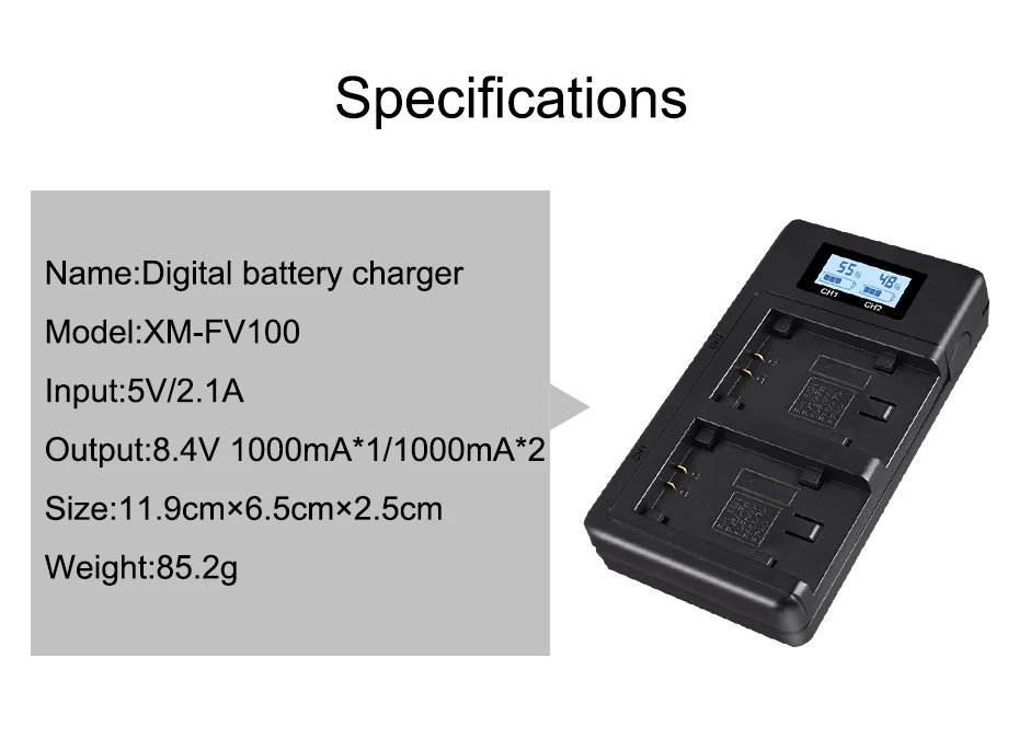 NP-FH50 NP-FH100 NP-FP50 NP-FP90 NP-FV50 NP-FV100 NP-FH40 USB зарядное устройство для sony a230 a290 a330 a380 a390 Камера Батарея зарядное устройство
