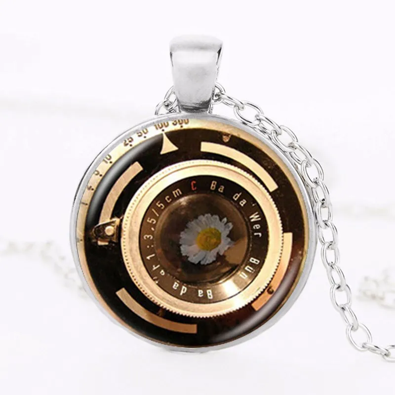 Ожерелье для фотографа в винтажном стиле|chain necklace|necklace glassglass jewelry |