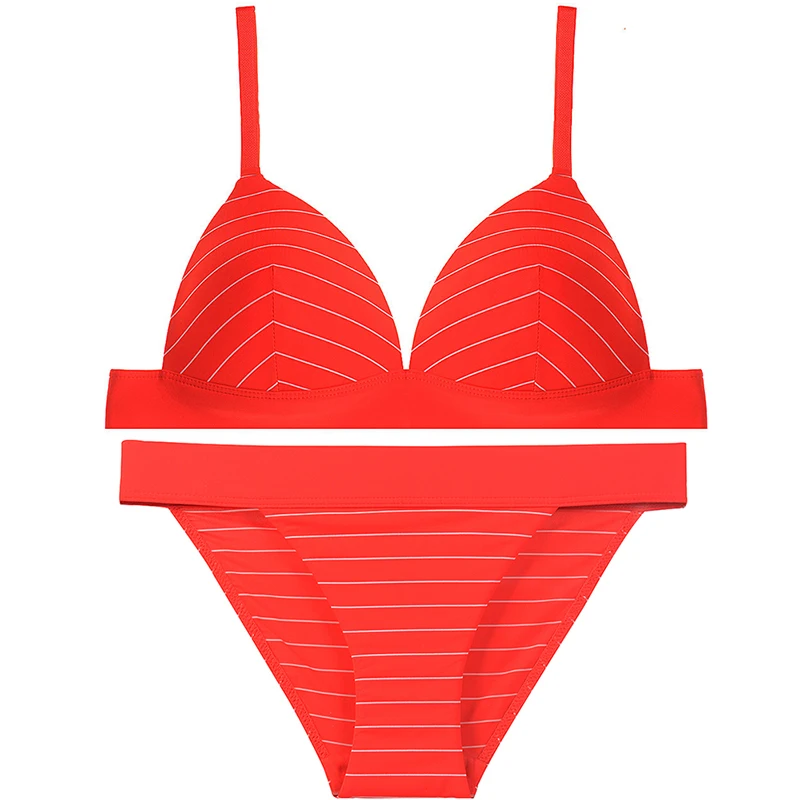 Бюстгальтер красное нижнее белье бюстгальтер без косточек | Женская одежда