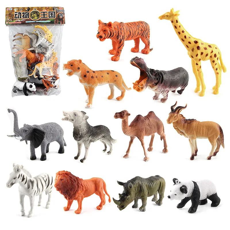 Пластиковая мини модель для животных развивающая детей 1 упаковка|animal model|animal model