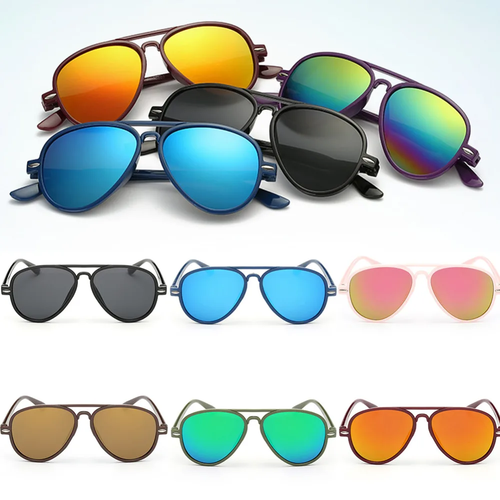 Модные детские солнцезащитные очки с покрытием для мальчиков УФ защитой lunette De