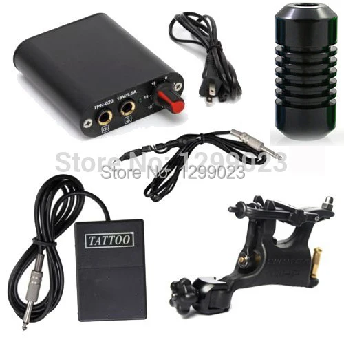 Профессиональные высококачественные татуировки наборы цвет черный пистолет