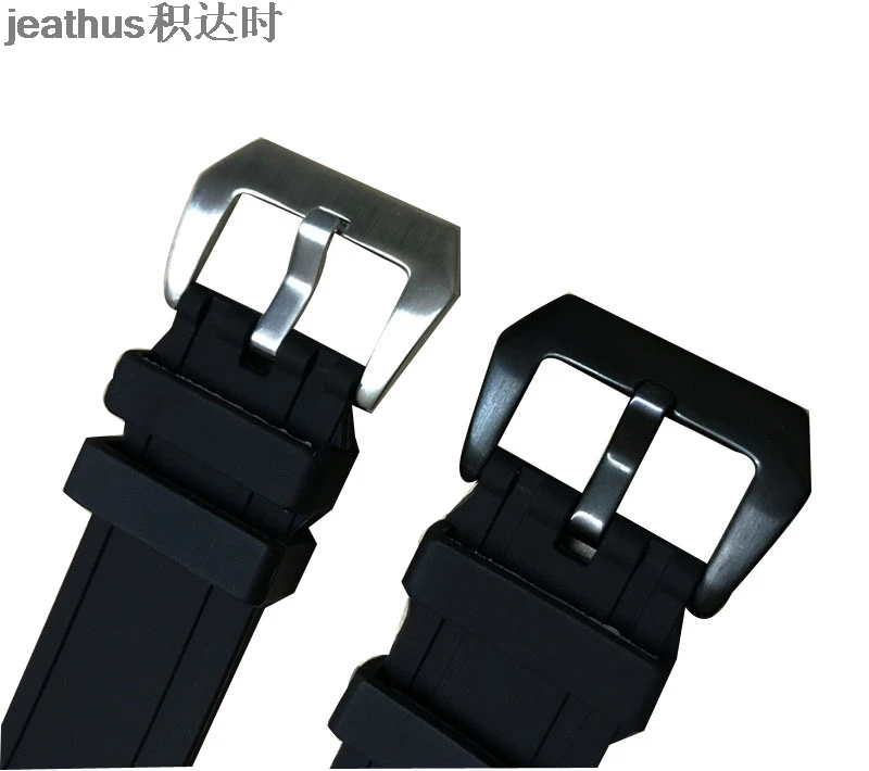 Jeathus ремешок для часов Замена для swatch YOS440 413 424 456 451 мягкий силиконовый резиновый ремешок YOS 23 мм ремешок для часов 23*26 мм браслет
